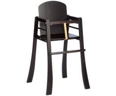 Geuther - Hochstuhl Mucki, aus Holz, stapelbar, stabiler Kinderstuhl, natur