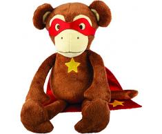 Suki Gifts 14437 Superheld Mighty Monkey Affe Kuscheltier, mehrfarbig
