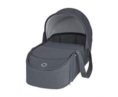 Maxi-Cosi Laika Babywanne, bequem gepolsterte und geräumige Softtragetasche, Kinderwagenaufsatz ab Geburt verwendbar, essential graphite