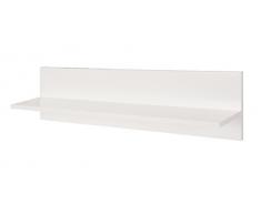 roba universal Wandregal, Wandboard Canadian White, Einrichtungsregal, Bücherregal, weiß