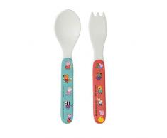 Petit Jour Paris - Besteck Peppa Pig - mit Messer und Gabel, wie die Eltern!