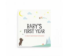 Milestone Unisex - Baby Album, BFYA-CART12-ENG