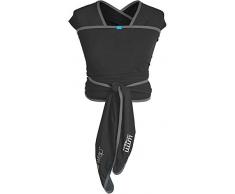 We Made Me Flow, Tragetuch für aktives Leben, 3,6–15,9 kg (0–24 M.), Schwarz