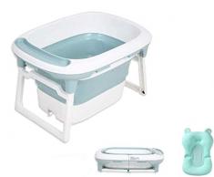 Babify Babybadewanne faltbar mit Sitzverkleinerer Aqua Plus - von 0 bis 8 Jahren