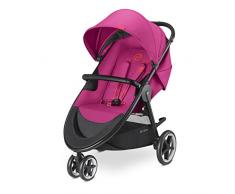 CYBEX Gold Kinderwagen Agis M-Air3, Inkl. Schutzbügel, Ab Geburt bis 17 kg (ca. 4 Jahre), Passion Pink