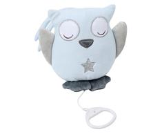 Nattou Spieluhr, Jungen, 28 cm, blau - Die Eule