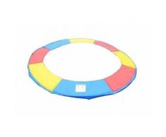 HOMCOM Trampolin Randabdeckung bunt Ø 305cm witterungsbeständig PVC PE