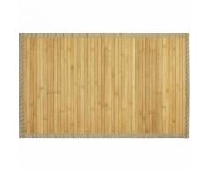 WENKO Badematte Bamboo Natur Duschmatte Frottier Matte Badematte Badezimmermatte