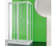 3 seitige Acryl Duschkabine 90x75x90 CM Venere mit zentraler Offnung. - FORTE