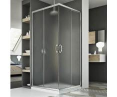 Junior Duschkabine 70x70 CM H185 Strukturglas - IDRALITE