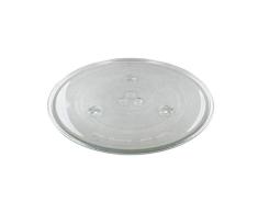 Paxanpax PSA004 Drehteller für Mikrowelle, Glas, mit 6 Befestigungen, 318 mm, farblos