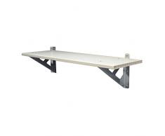 Palram SkyLight Shelf Gerätehäuser Zubehör, weiß, 30.5 x 84.7 x 22 cm