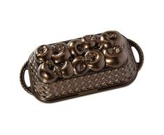 Nordic Ware 92548 Apple Basket Kastenform für 6 Tassen, bronzefarben