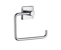 Smedbo House verchromter Toilettenpapierhalter ohne Deckel