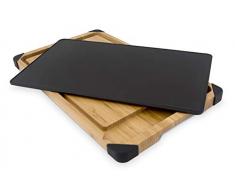 Broil King Deluxe Schneide- und Servierbrett, braun