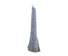 Gartenfreude Schutzhülle PE für Sonnenschirm, groß, 170 x 45 / 20 cm, grau