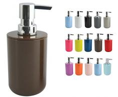 MSV Seifenspender Inagua FlÃ¼ssigseifen-Spender, FassungsvermÃ¶gen 7 x 7 x 16 cm - Braun