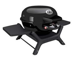 Outdoorchef Elektrogrill mit Deckel „Minichef 420 E“ – Kompaktgrill elektrisch für saftige Steaks und mehr – Ideal als Balkongrill und Campinggrill – Ø 42 cm mit 2.0 kW