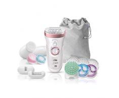 Braun 9-970 Silk-épil 9 SkinSpa SensoSmart 9/970 Epilierer, Kunststoff, rose