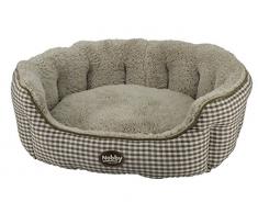 Nobby Komfort Bett oval XAVER braun L x B x H: 45 x 40 x 19 cm