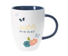 Pavilion Gift Company 28104 Kaffeetasse mit AufschriftSister You Are The Best, groß, 570 ml, Blau