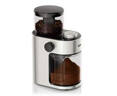 Braun FreshSet KG7070 Kaffeemühle | French Press, Filterkaffee, Espresso | 15 Mahlgrad-Einstellungen | 2-12 Tassen | Für 220g Kaffee