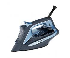 Rowenta DW4320 Express Steam Dampfbügeleisen (2500 Watt, Dauerdampfmenge: 40 g/Min., Dampfstoß: 160 g/Min., Eco Funktion, Tropfstopp) dunkelblau/hellblau
