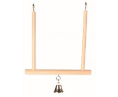 Trixie 5830 Trapezschaukel mit Glocke, 12 × 13 cm