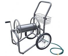 Liberty Garden Products 880–2 Industrie 2-Rad-Pneumatische Reifen Garten Schlauchwagen, hält 300-feet von 5/8 Zoll Schlauch – Bronze