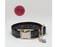 Jimmy und Katz Hundehalsband Schutzengel 26-40cm x 2cm