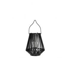 Mica decorations 1003195 Laterne Emmy, schwarz