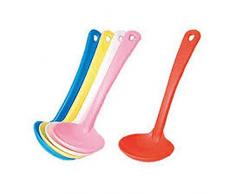 JapanBargain S-1860 Suppenlöffel, klein, Kunststoff, 0413, 5 Stück