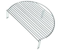 JUSTUS Warmhalte Grillrost zu Black JEgg XL Silber