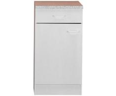 Held Möbel 400.6016 Unterschrank 1 türig / 1 Schubkasten / 1 Einlegeboden / 40 x 85 x 50 cm