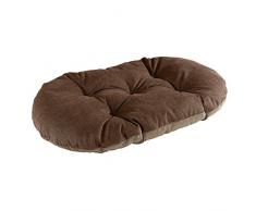 Ferplast 81060421W1 Katzen- und Hundebett Venus 45/2, 48 x 32 cm, braun