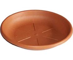 Bama Untersetzer aus Polypropylen, rund, Ø 65 cm, terrakotta