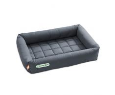 Doctor Bark 101301200 Hundebett, Circa 80 x 60 x 19 cm, M, grau