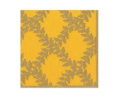 Caspari 13954L Acanthus Trellis Paper Luncheon Napkins in Yellow, Per Package Papierservietten mit Spalier, Akanthus, Gelb, 20 Stück, Papier