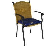 Angerer Sitzkissen Korfu, Blau, 42 x 42 cm