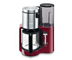 Siemens TC86304 Kaffeemaschine, 1160 Watt, 10-15 Tassen, cranberry red