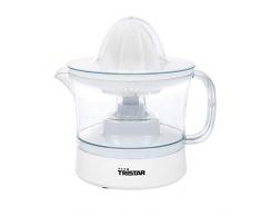 Tristar CP-3005 Zitruspresse, 0,5 Liter Inhalt, 2 Presskegel-Größen für jede Citrusfrucht, Leistung 25 Watt, Weiß