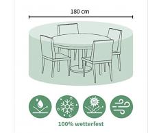 ACAMP Abdeckung für Outdoor Gartenmöbel oval 180 cm – schützt vor Wind, Regen und Sonneneinstrahlung – robuste Schutzhülle mit perfektem Sitz – schützt vor Wind, Regen und Sonneneinstrahlung – reißfeste Abdeckhaube