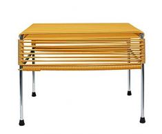 Innit Adam Ottomane mit Chromrahmen, Karamell