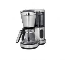 WMF Lumero Kaffeemaschine mit Glaskanne, Filterkaffee, 10 Tassen, Timerfunktion, Warmhalteplatte, abnehmbarer Wassertank, Touch-Display, Tropfstopp, Schwenkfilter, Abschaltautomatik, 1000 W