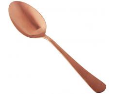 AmazonUkkitchen Mercer Kochlöffel aus massivem Edelstahl, edelstahl, rose gold, 21.8 x 5.4 x 3.2 cm