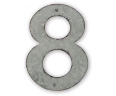 Sunset Vista Design Studios Magnetschild 4-Zoll Metall Adresse Fliesen, Nr. 8