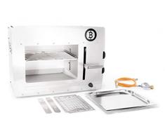 Beefer Original XL Chef | der echte 800 Grad Premium Oberhitze Gasgrill | Edelstahl, Hochtemperatur | Der Hochleistungsgrill für das perfekte Steak mit gewerblicher Zulassung für Großküchen