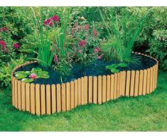 Beckmann Ing. G KG Hochteich, Natur, 220 x 100 x 44 cm, 860 L, HBL6TE m, Inhalt 860 l
