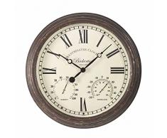 Bickerton Wanduhr & Thermometer 38,1 cm