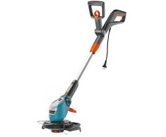 GARDENA Rasentrimmer PowerCut Plus 650/30: Trimmer mit leistungsstarkem 650 Watt Motor, großer 300 mm Schnittkreis, mit schwenkbarem Trimmerkopf, Führungsrad, AutoSpeed Funktion (9811-20)